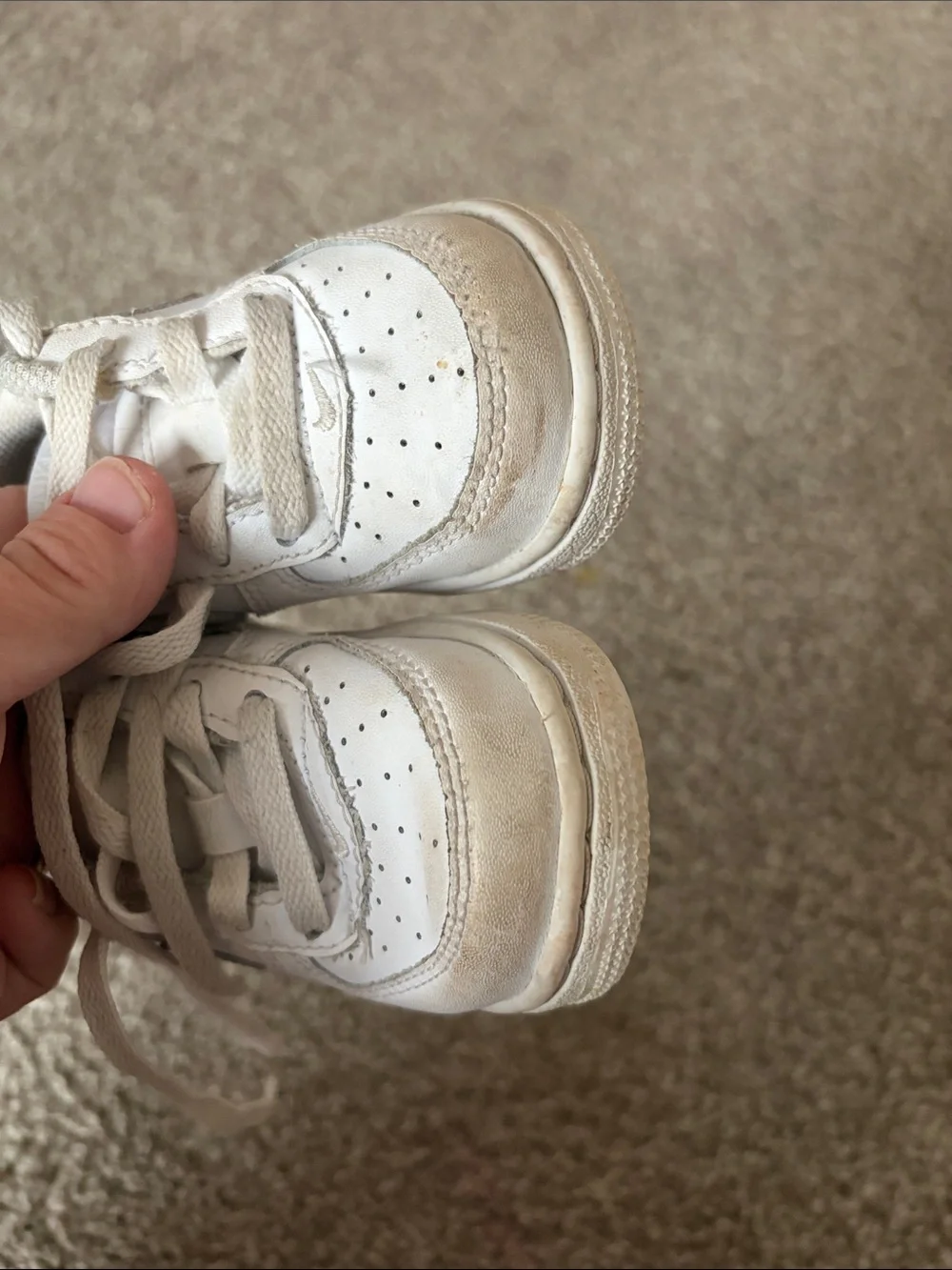 Nike White Kids Casual Sneakers